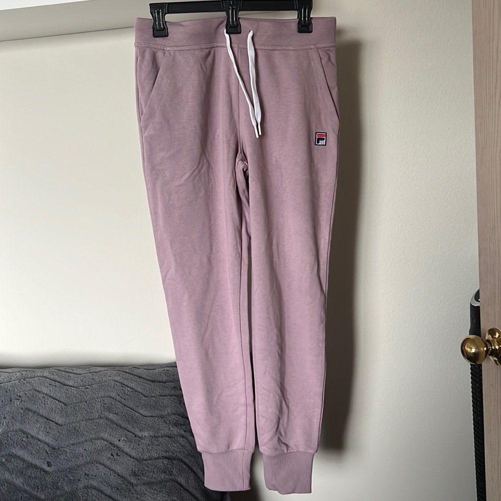 Plum Purple Fila Sweat Pants Size Small